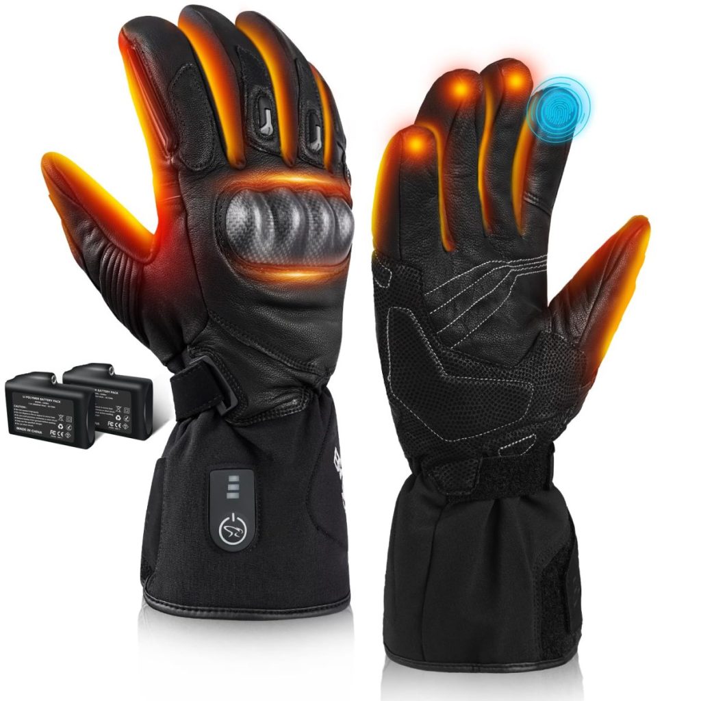 Gant chauffant moto BARCHI Classique XL